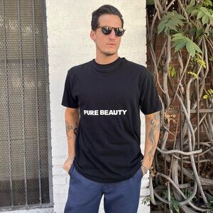 Men’s pure beauty cotton t-shirt size large